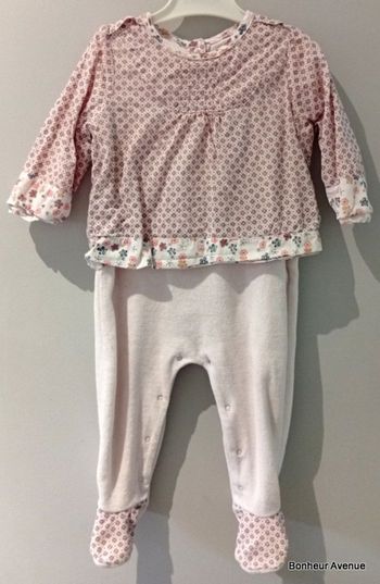 Grenouillère de marque Vertbaudet - Taille 12 mois (74 cm)