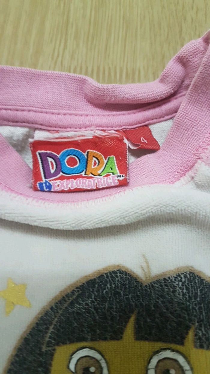 Chemise de nuit rose Dora 4 ans - photo numéro 3