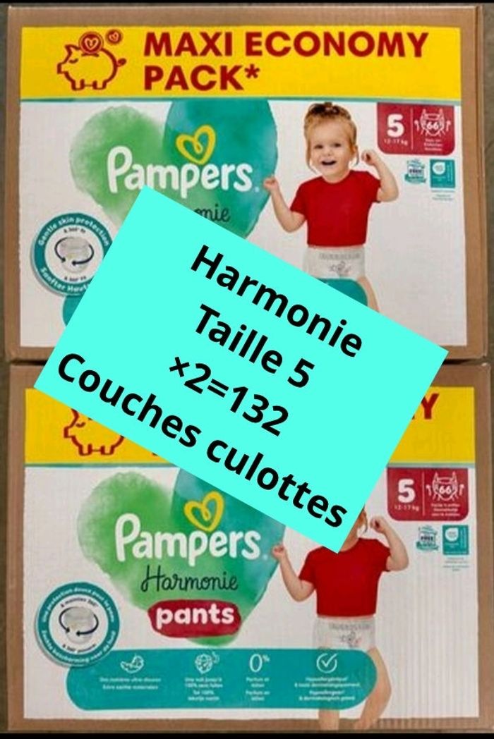 Pampers taille 5 harmonie pants