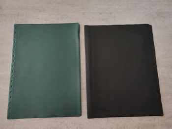 Porte Documents vert/noir