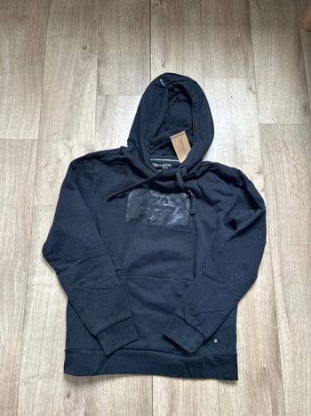 Sweat à capuche noir Teddy Smith S