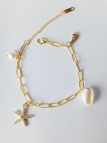 Bracelet réglable charmes plage🏝