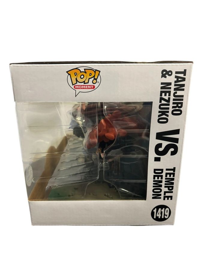 Figurine Funko Pop Moment Demon Slayer Tanjiro et Nezuko Vs Temple Demon 1419 neuf - photo numéro 4