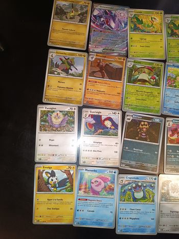 Lot de 34 cartes Pokémon FR🇨🇵 sans double foudre noir 10.5