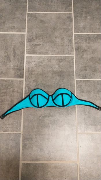 Soutien-gorge de maillot de bain taille M coloris turquoise