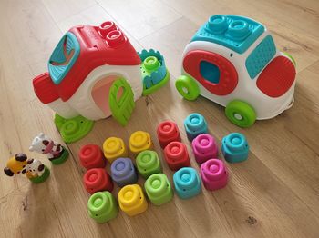 Ferme et voiture sensoriel clemmy soft