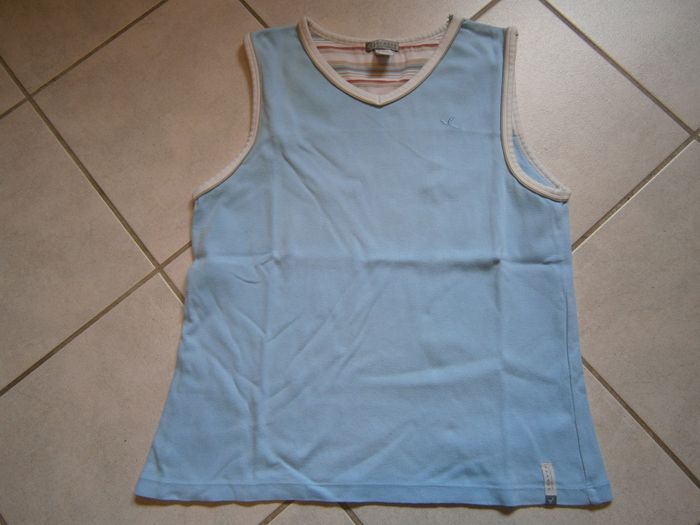 Débardeur bleu ciel DECATHLON Taille XL
