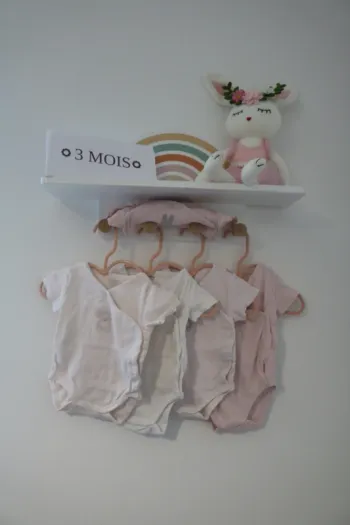 Lot bodies été Obaïbi 3 mois
