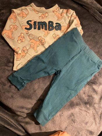 Ensemble pyjama Simba 12m 1an Disney