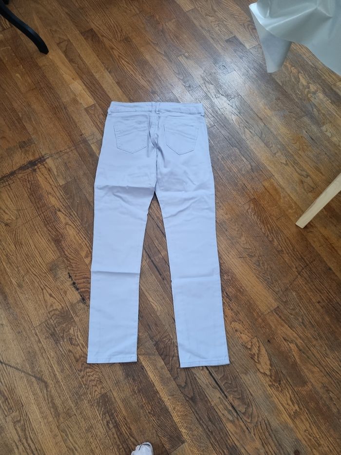 pantalon en jean lila pimkie taille 38 M - photo numéro 4