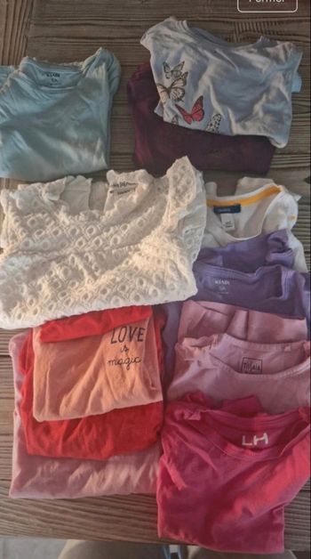 Lot de 12 tee shirt en 5 ans