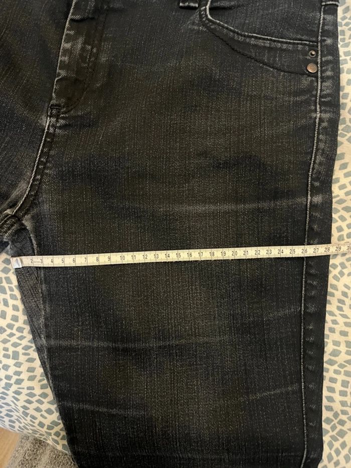 Jean femme gris bleu marque So&Co taille 46 - photo numéro 9