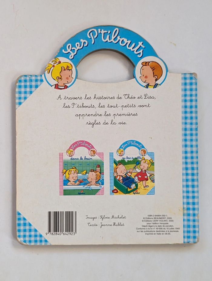 Lot de 2 livres bébé Les P'tibouts - photo numéro 3