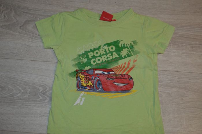 Tee shirt manches courtes Cars 2 ans