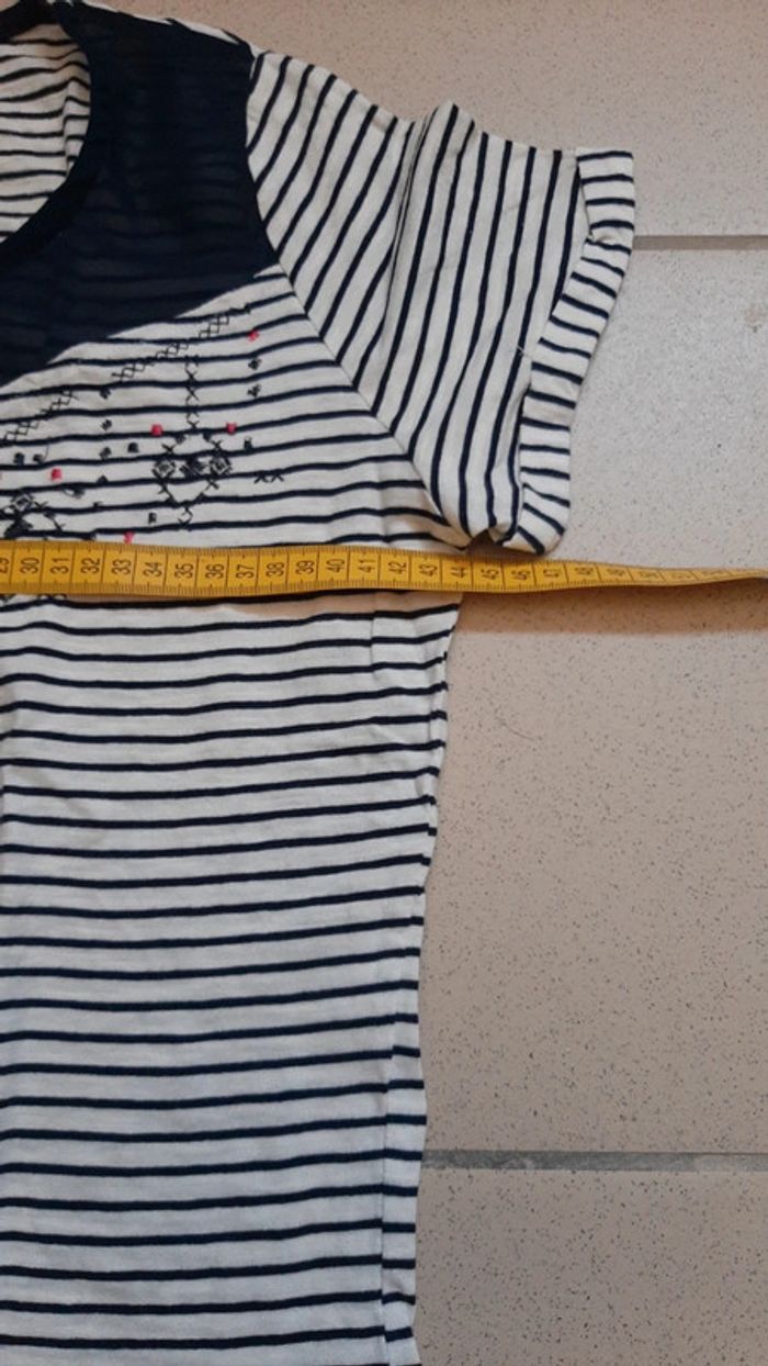 T shirt manche courte femme taille 2 - photo numéro 6