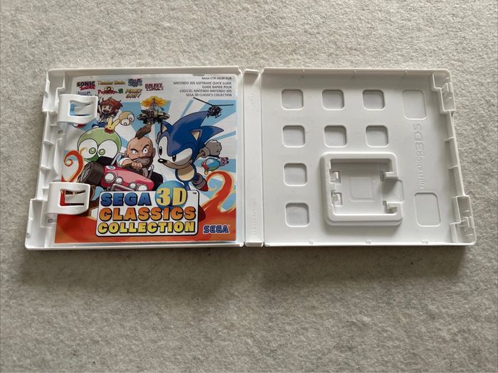 (Boite + Notice) Sega 3D Classics Collection Nintendo 3DS FR - photo numéro 2