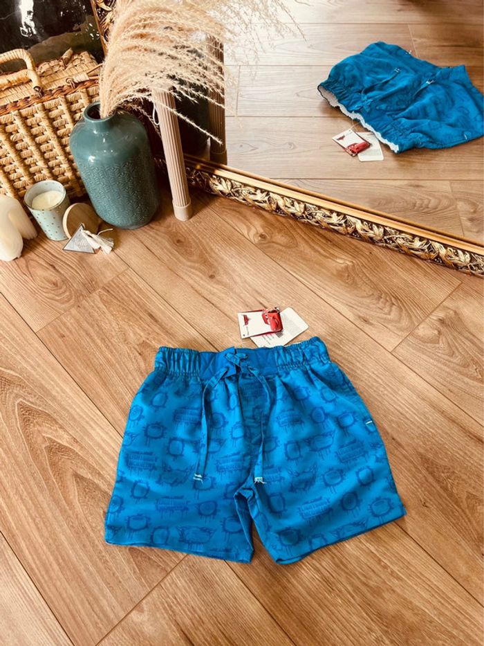 Taille 6 ans short de bain garçon orchestra bleu * cars * 💙