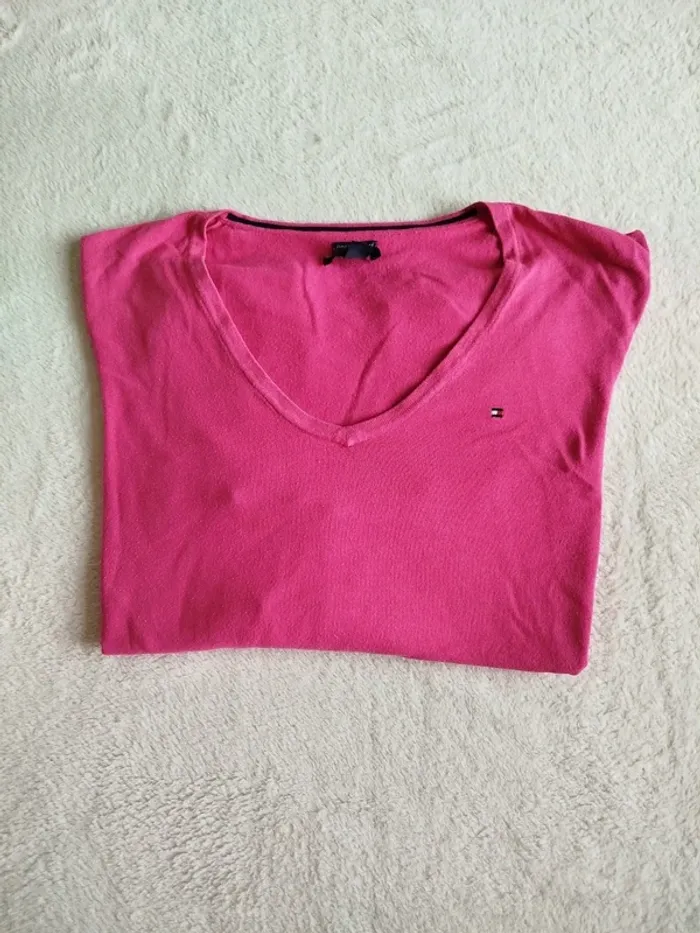 Pull vintage femme Tommy Hilfiger taille XXL - photo numéro 2