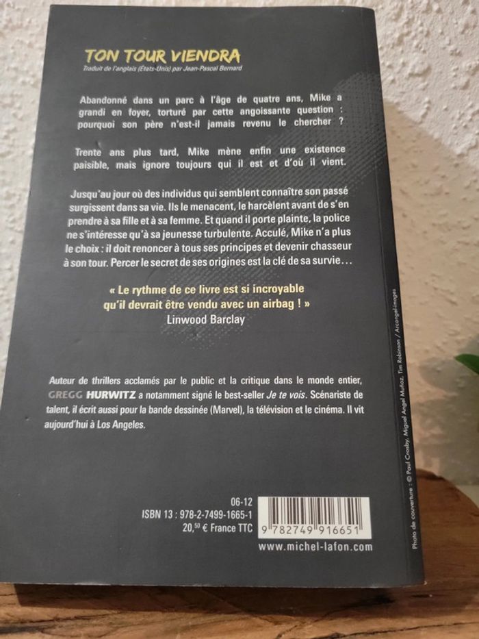Livre "Ton tour viendra" de Gregg Hurwitz - photo numéro 8