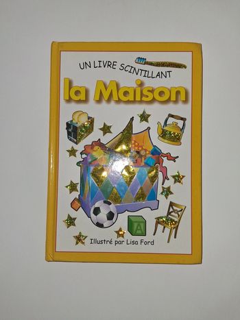 Livre scintillant La Maison