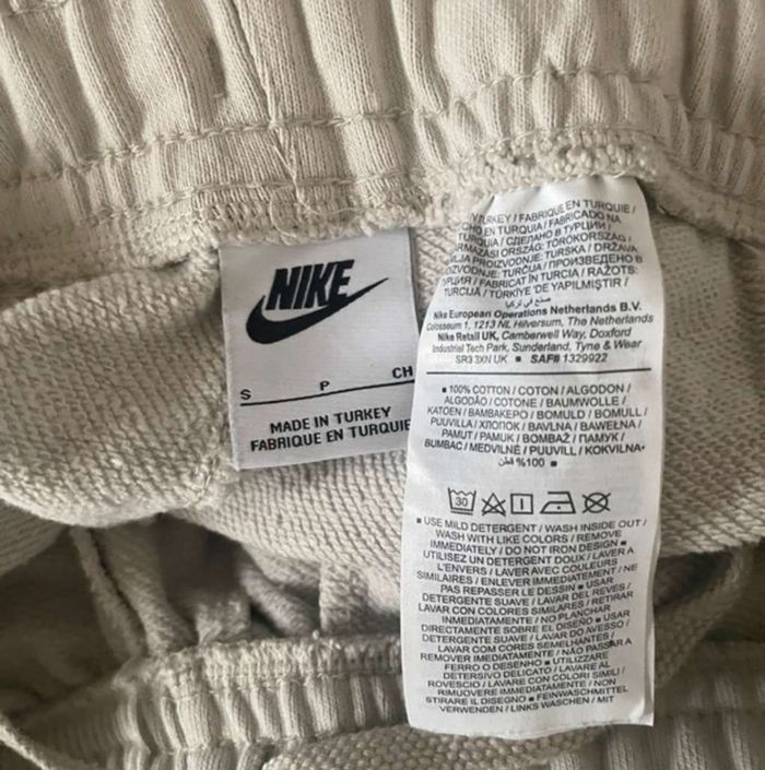 Nike pantalon jogging rétro vert/blanc - photo numéro 3