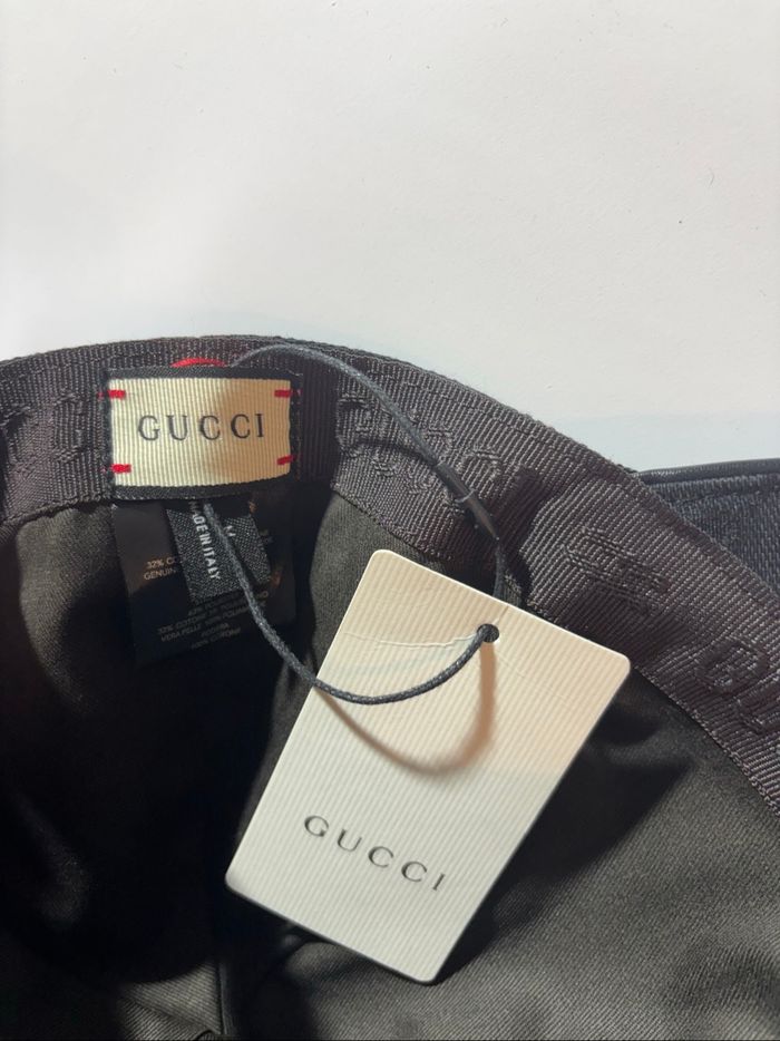 casquette Gucci noir - photo numéro 7