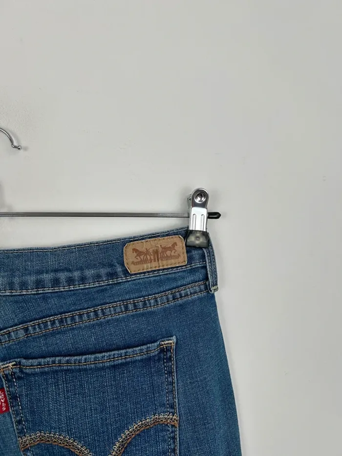 Jean Levi's Femme Bleu W31 L32 | 515 Bootcut | Taille FR42 | Très Bon État LF520 - photo numéro 6