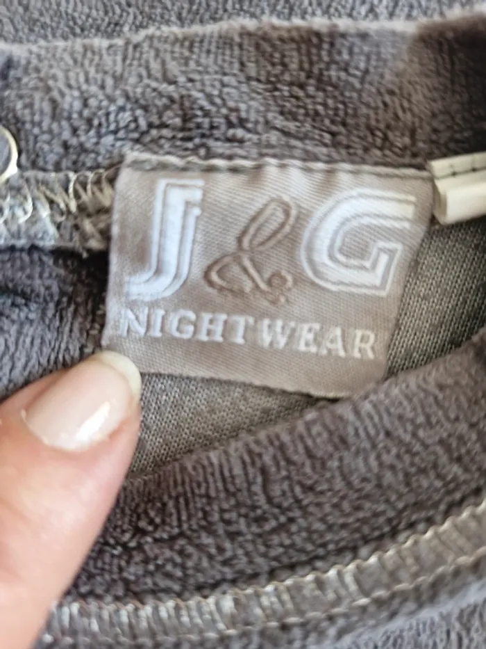 Ensemble pyjama mixte 3 ans J&G Nightwear Gris Ours géométrique coton polyester - photo numéro 8