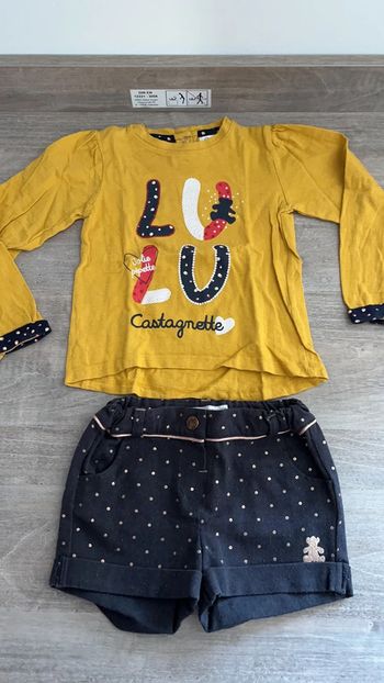 Ensemble lulu castagnettes