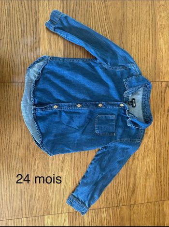 Chemise en jeans
