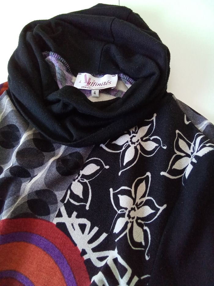 Pull fin à col roulé, Affinités, taille 4 - photo numéro 3