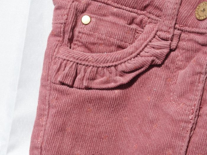 Pantalon velours côtelé doublé - photo numéro 4