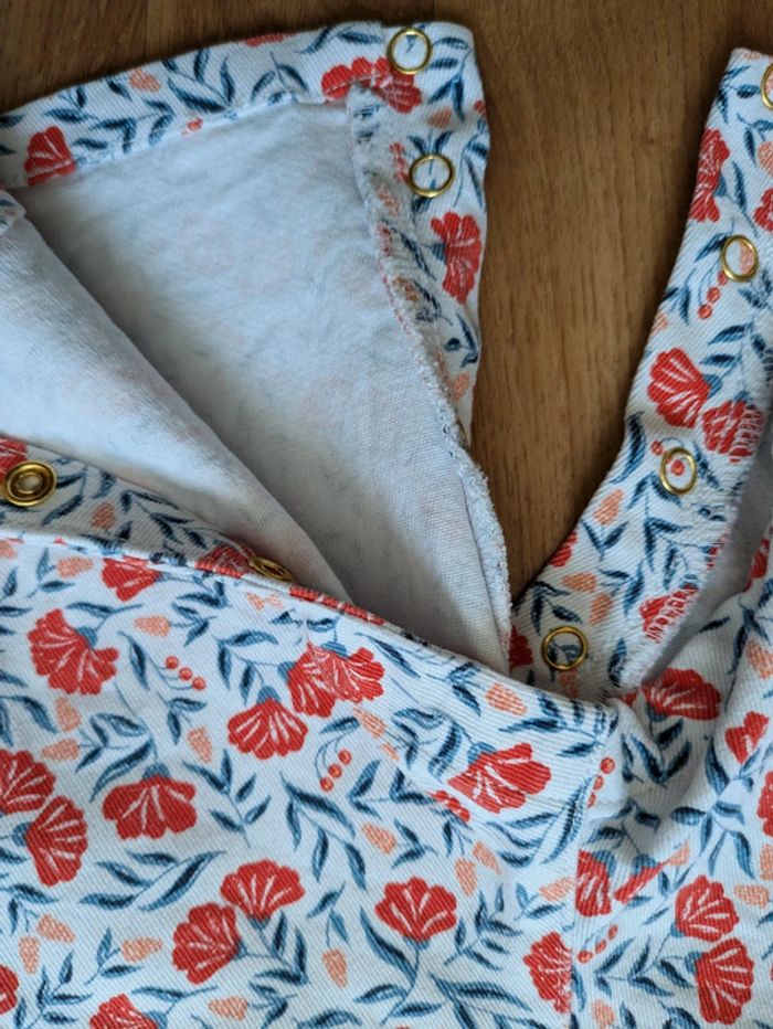 Salopette en jean sergent major - photo numéro 2