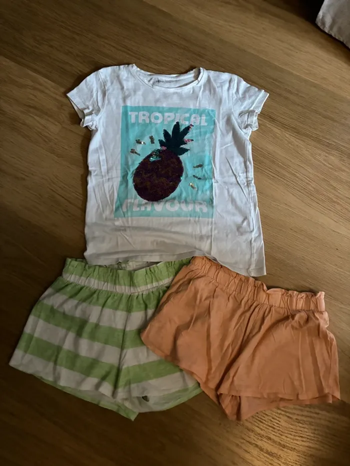 Lot vêtements fille