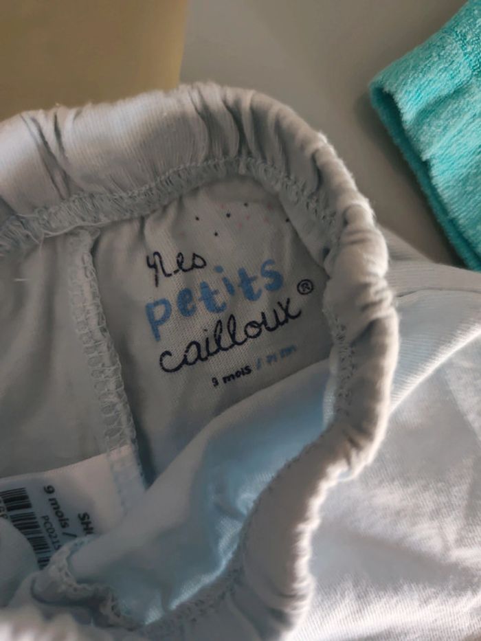 Short 9 mois bleu clair - photo numéro 2