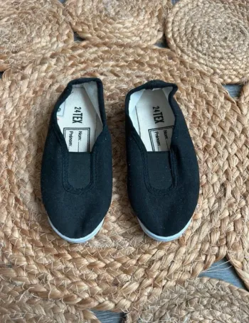 Ballerines de danse noires pointure 24