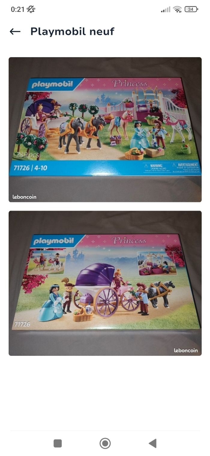 Playmobil neuf