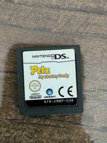 Jeu Nintendo ds - petz my monkey family