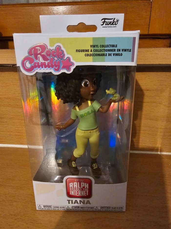 Figurines rock candy /princesse tiana et raiponce disney - photo numéro 4