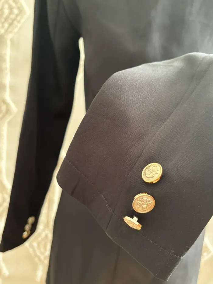 Robe blazer combi-short noire AMISU – taille 34 / XS – chic & pratique classy - photo numéro 7