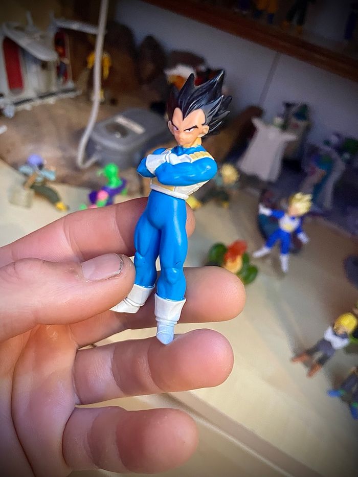 Figurine dragon ball gashapon hg 20 Végéta - photo numéro 2