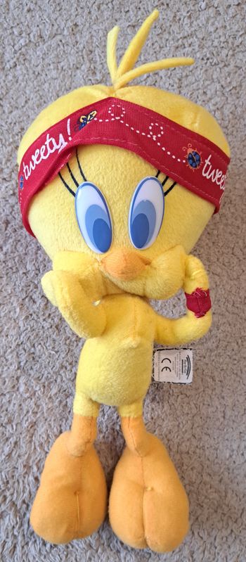 🧸 Peluche Looney Tunes Titi avec bandeau - 2007