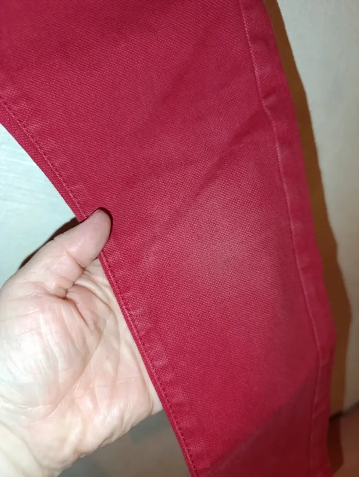 Pantalon tweed rouge tape à l'oeil taille 4 ans - photo numéro 5