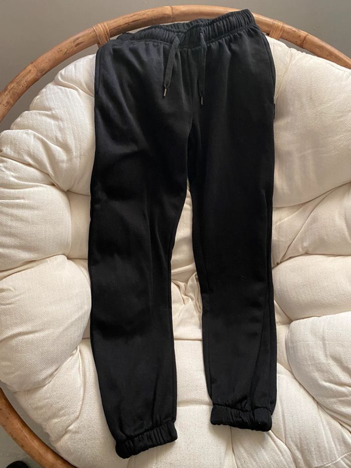 Pantalon type jogging noir