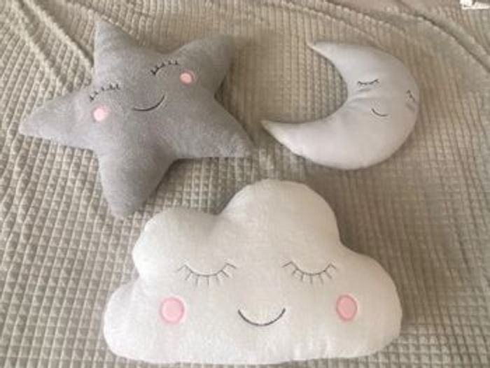 Coussin oreiller décoration chambre enfant bébé - photo numéro 4