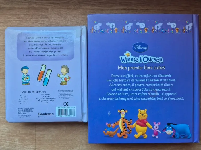 2 livres puzzles et cubes - photo numéro 2
