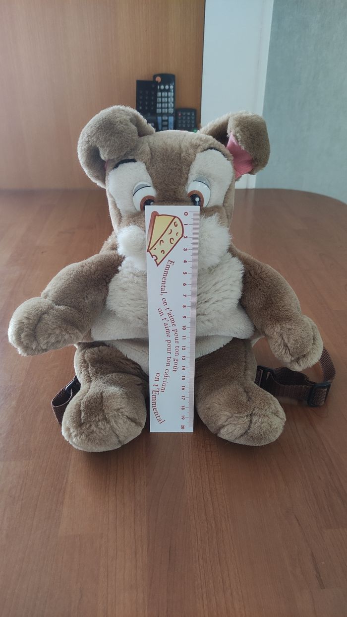Sac à dos peluche Disney le clochard - photo numéro 9
