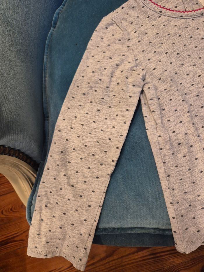 Tee shirt manches longues Catimini t. 3 ans - photo numéro 3