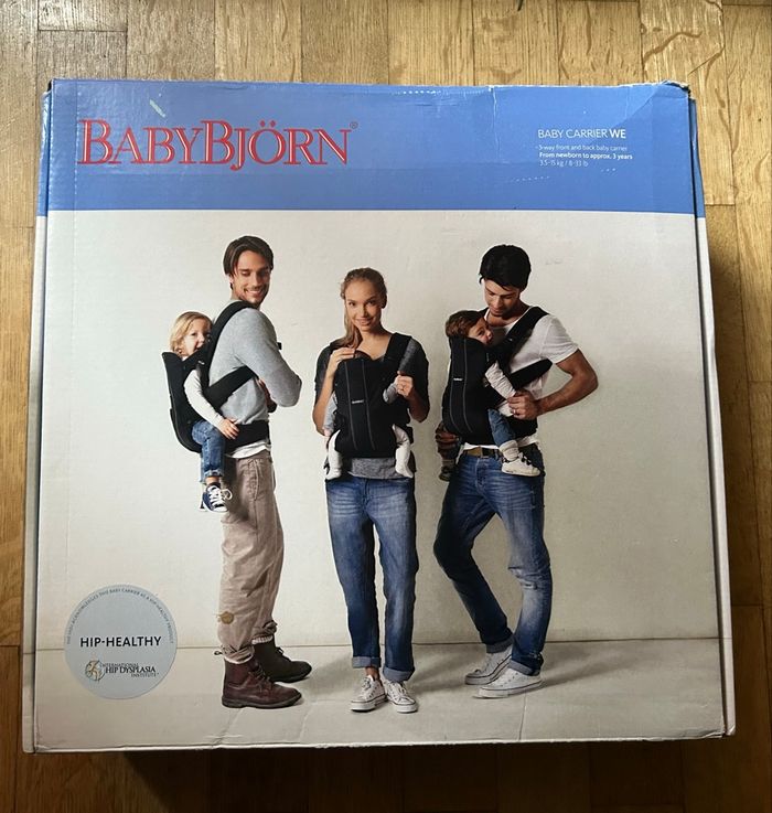 Porte-bébé BabyBjörn Modèle WE – Ergonomique & Évolutif