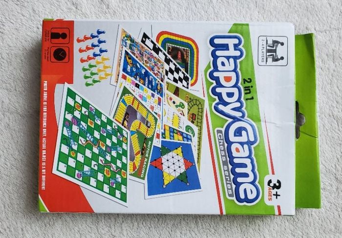 2 en 1 happy game chess series